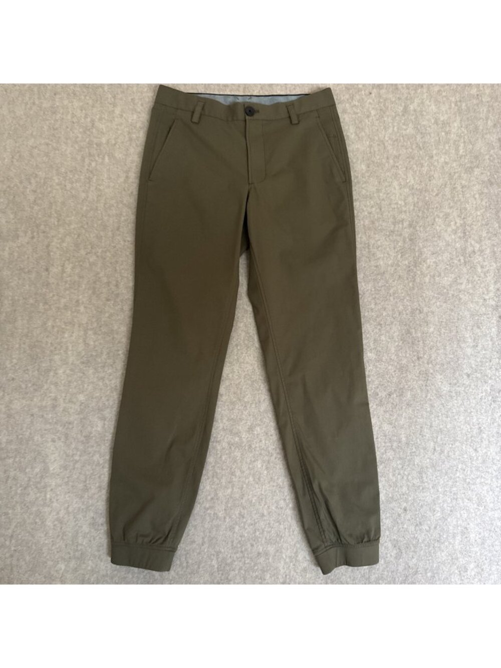 Kit and Ace Commute Jogger Pants Mens 30 Olive Green Tech Stretch Tapered
